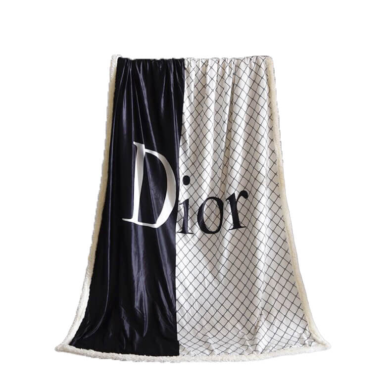 louis vuitton blanket designer luxury blankets black and dark gray – Zeliker