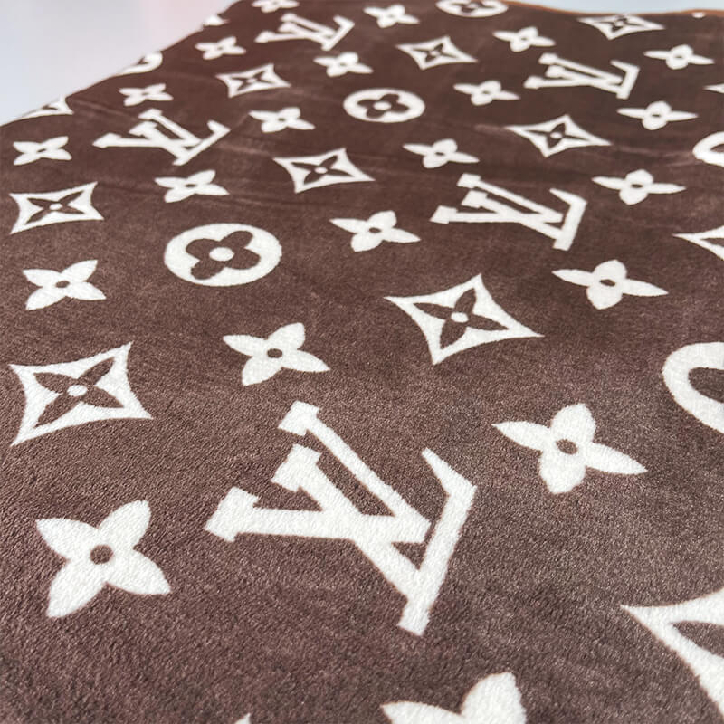 Louis Vuitton blanket ,brown flannel lv blankets
