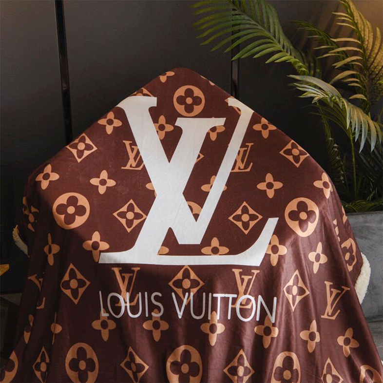 Louis Vuitton Monogram Throw Blanket - Brown Throws, Pillows & Throws -  LOU757600