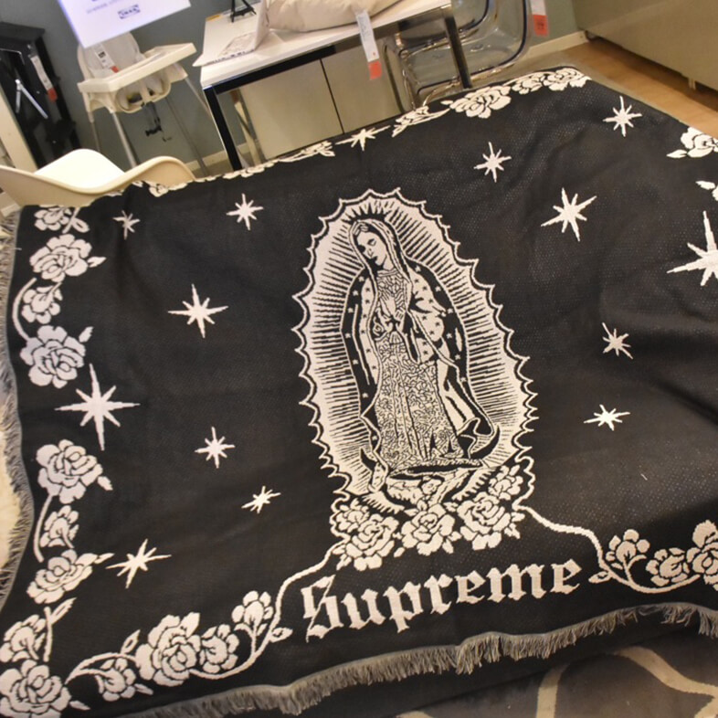 Supreme Virgin Mary Blanket,American throw blankets