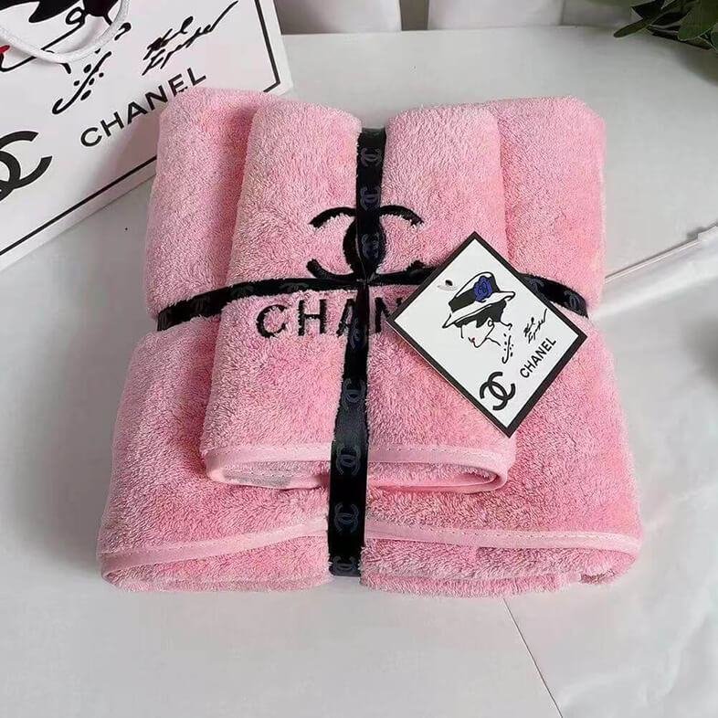 coco chanel towels for bathroom