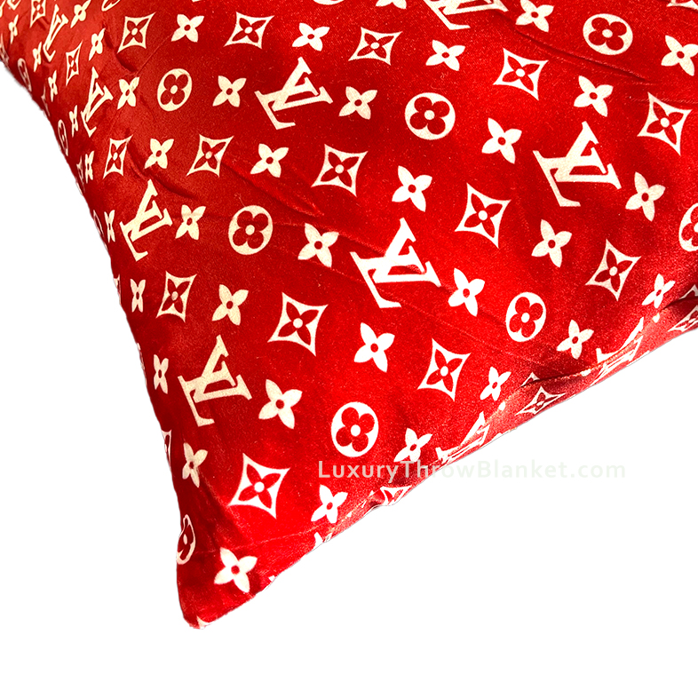 Louis Vuitton X Supreme Monogram Pillow Available For Immediate
