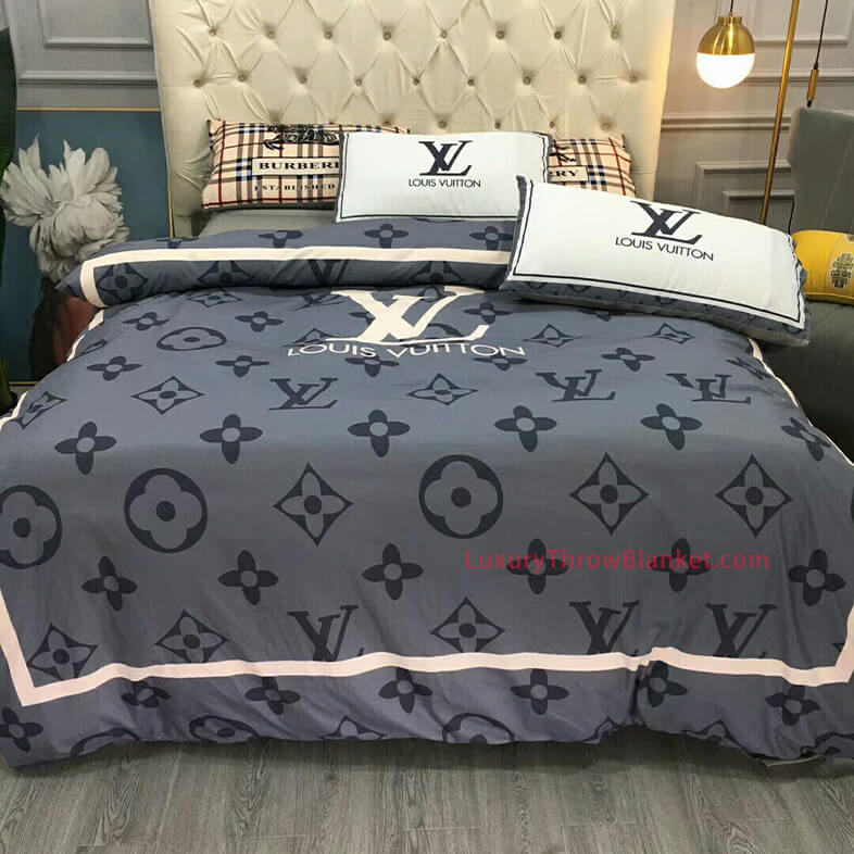 Louis vuitton deals bed set queen