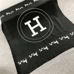 Hermes cashmere throw blanket (4)