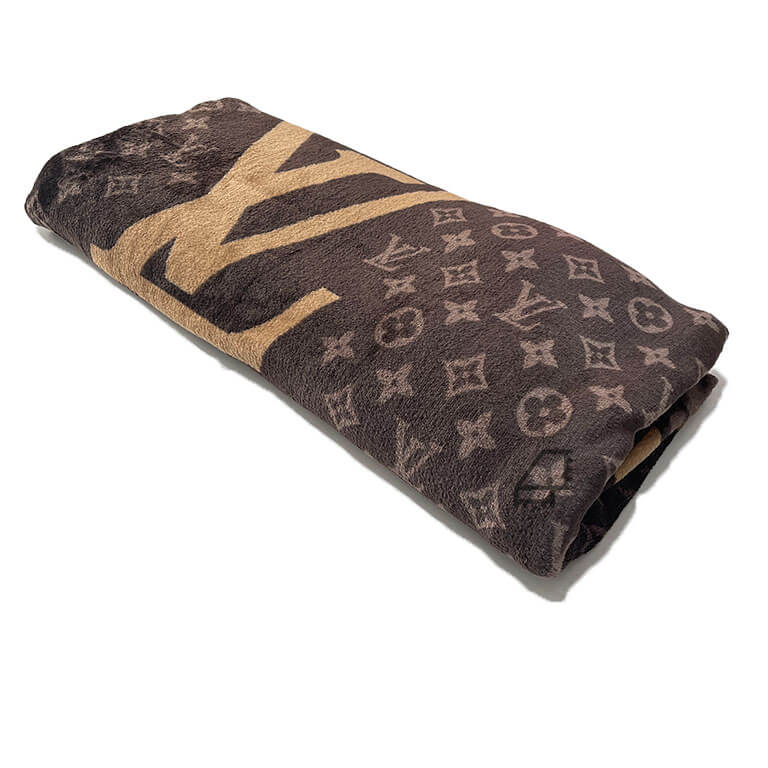 Brown luxury louis Vuitton blanket  ROSAMISS STORE – MY luxurious home