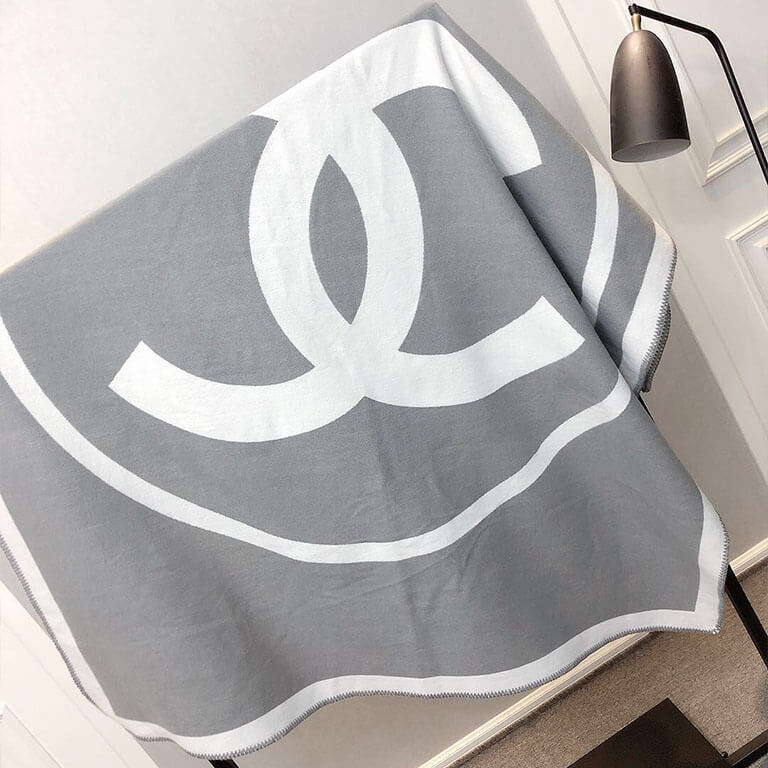 Chanel blanket replica  Decorative Throw Blankets 2024 NEW