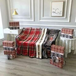 Burberry blanket dupe