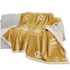 Gucci logo blanket king size