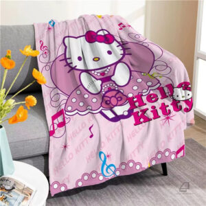 hello kitty with blanket