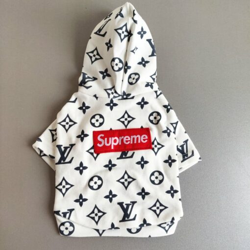 Dog supreme clearance lv hoodie